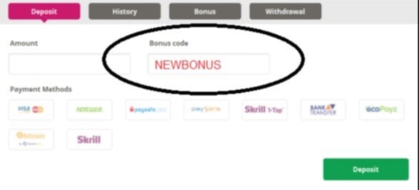 tonybet bonus code