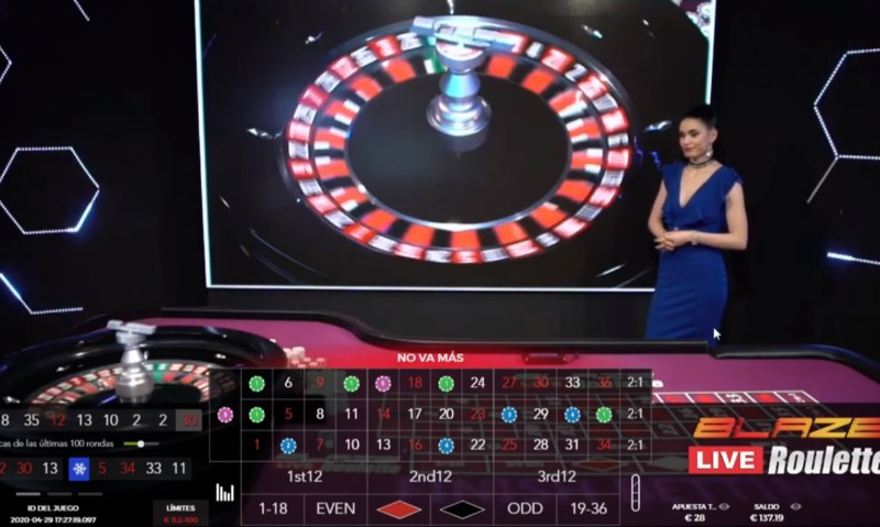 Blaze Live Roulette