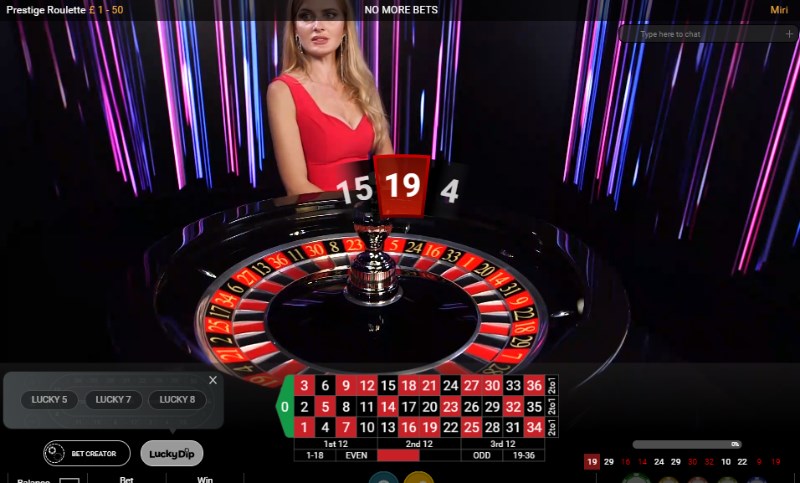 Prestige Roulette Betting Area Prestige Roulette Betting Area