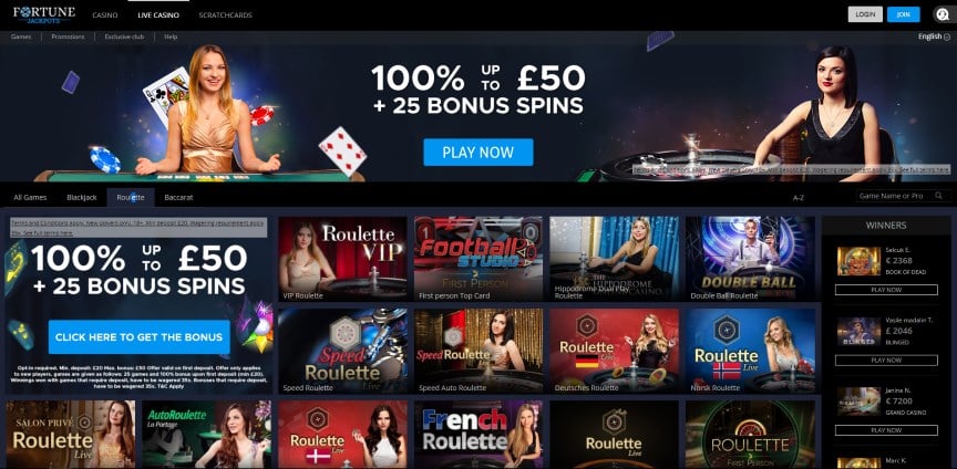 Fortune Jackpots Casino Roulette Fortune Jackpots Casino Roulette