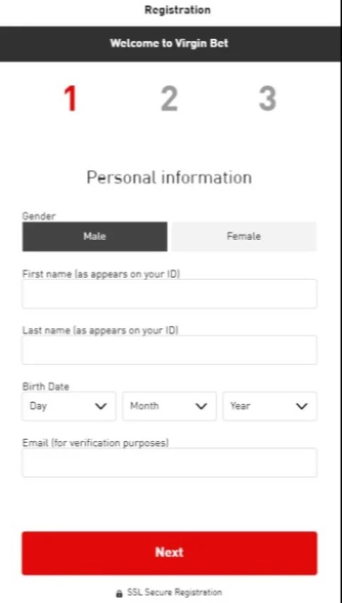 virgin bet sign up offer