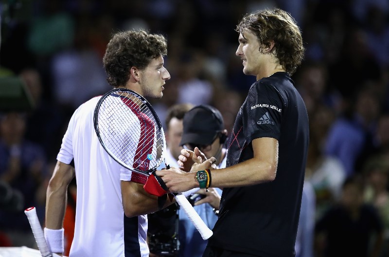 Pablo Carreno-Busta Alexander Zverev