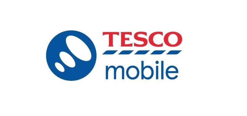 Tesco Mobile logo Tesco Mobile logo