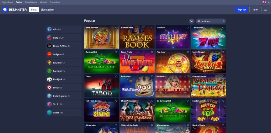 Betmaster Casino Review Betmaster Casino Review