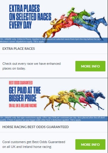 coral promotions