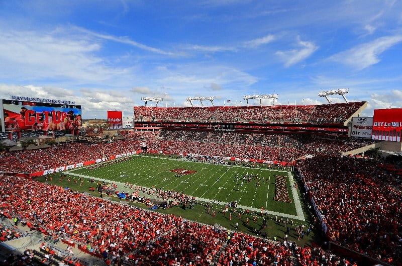 Raymond James Stadium view