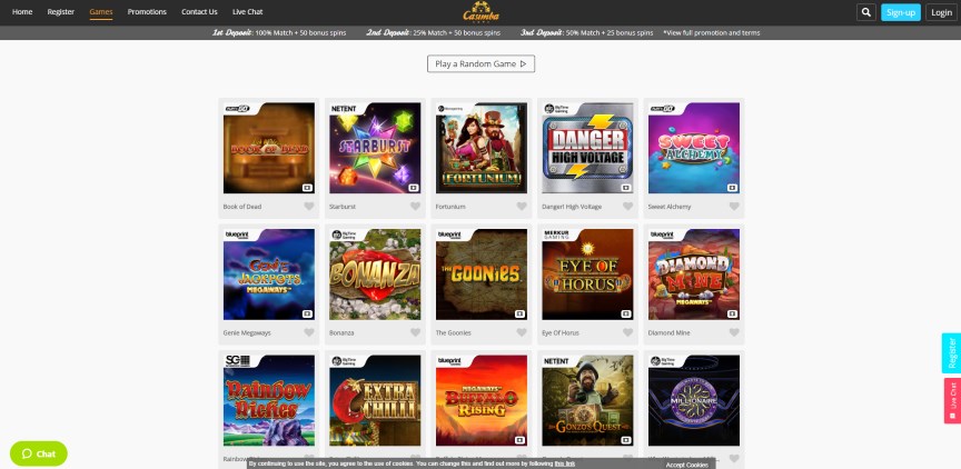 Casimba Casino Home Page Casimba Casino Home Page