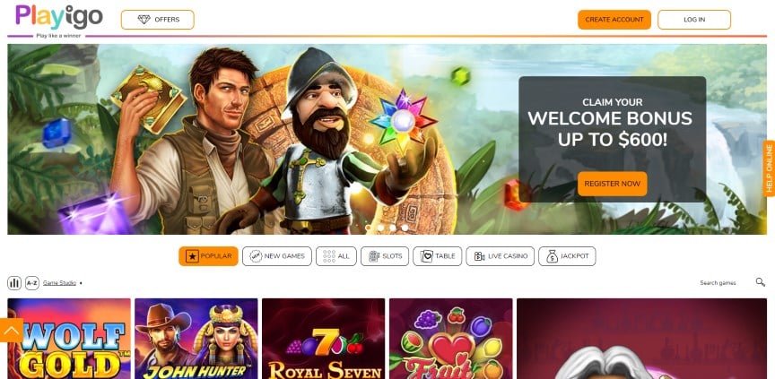 Playigo Casino Online Playigo Casino Online