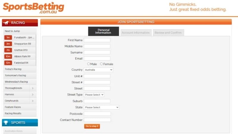 sportsbetting.com.au deposit bonus