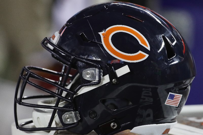 chicago bears helmet