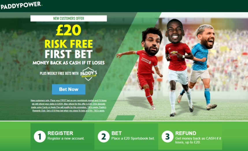 The Paddy Power Promo Code Get a risk free bet with this Paddy Power