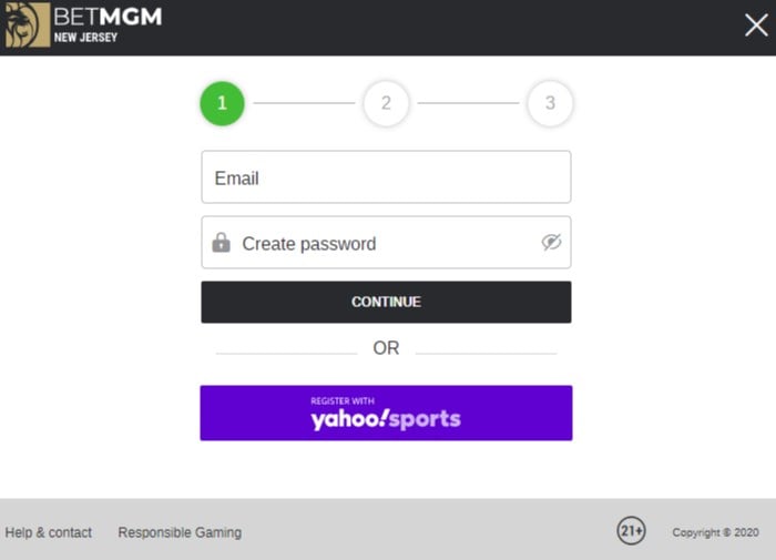 betmgm sign up