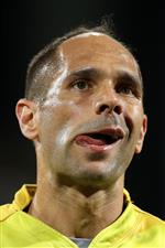 SYDNEY, AUSTRALIA - OCTOBER 09: Referee Ashley Klein watches the big screen during the NRL Semi Final match between the Sydney Roosters and the Canberra Raiders at the Sydney Cricket Ground on October 09, 2020 in Sydney, Australia. (Photo by Mark Kolbe/Getty Images)