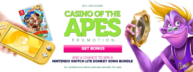Video Slots Casino Promo Includes The Chance To Win A Nintendo Switch