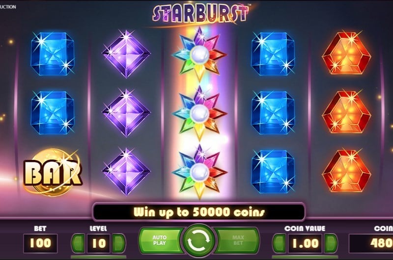 Starburst Wild Feature Starburst Wild Feature