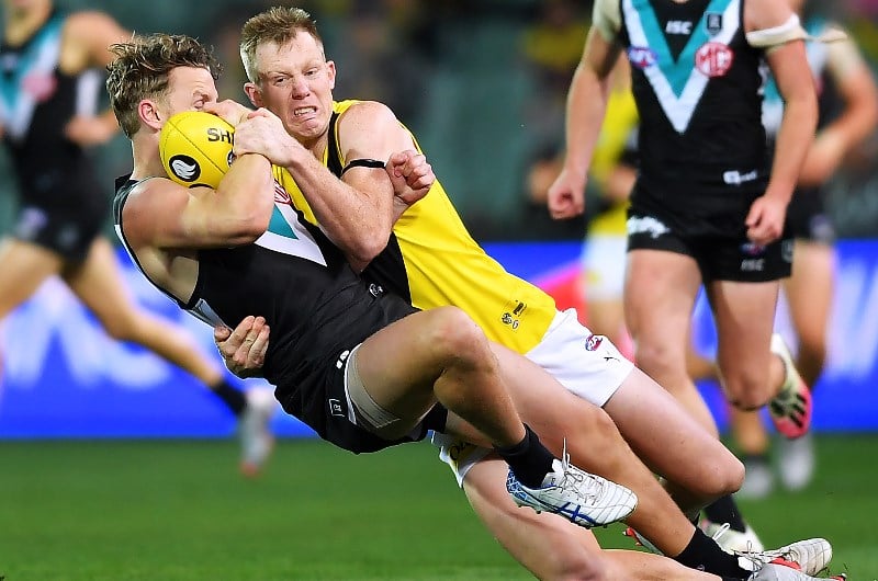 Port Adelaide Vs Richmond Tigers Betting Tips Predictions Odds Can Power Upset The Tigers In Afl Preliminary Final