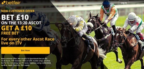 betfair BTTC offer Ascot betfair BTTC offer Ascot