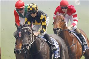 SYDNEY, AUSTRALIA - OCTOBER 17: Jason Collett on It's Me winning race 5 The Kosciuszko on Everest Race Day at Royal Randwick Racecourse. (Photo by Getty Images)