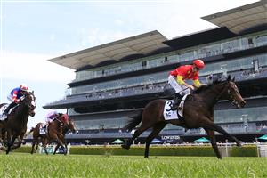 SYDNEY, AUSTRALIA - OCTOBER 17: Jason Collett on Captivant wins race 1 the ACY Securities Victory Vein Plate during Sydney Racing at Royal Randwick Racecourse on October 17, 2020 in Sydney, Australia. (Photo by Mark Evans/Getty Images)