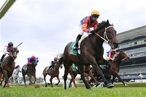 SYDNEY, AUSTRALIA - OCTOBER 17: Glen Boss on Thyink It Over wins race 8 the Yulong Australia Craven Plate during Sydney Racing at Royal Randwick Racecourse on October 17, 2020 in Sydney, Australia. (Photo by Mark Evans/Getty Images)