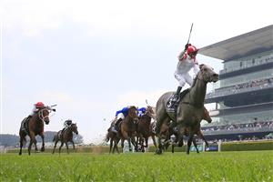 SYDNEY, AUSTRALIA - OCTOBER 17: Kerrin McEvoy on Classique Legend wins race 7 the TAB Everest during Sydney Racing at Royal Randwick Racecourse on October 17, 2020 in Sydney, Australia. (Photo by Mark Evans/Getty Images)