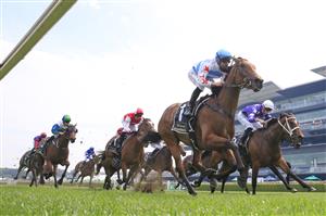 SYDNEY, AUSTRALIA - OCTOBER 17: Tommy Berry on Forbidden Love wins race 4 the Tresemme Reginald Allen Quality
during Sydney Racing at Royal Randwick Racecourse on October 17, 2020 in Sydney, Australia. (Photo by Mark Evans/Getty Images)