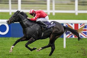 ASCOT, ENGLAND - OCTOBER 17: Tom Marquand riding Njord wins The Balmoral Handicap during the Qipco British Champions Day at Ascot Racecourse on October 17, 2020 in Ascot, England. Owners are allowed to attend if they have a runner at the meeting otherwise racing remains behind closed doors to the public due to the Coronavirus pandemic. (Photo by Alan Crowhurst/Getty Images)