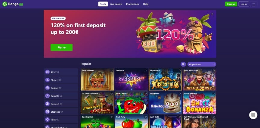 Bongo.gg Home page Bongo.gg Home page