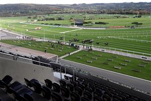 CHELTENHAM, ENGLAND - OCTOBER 23: at Cheltenham Racecourse on October 23, 2020 in Cheltenham, England. (Photo by David Davies - Pool / Getty Images)