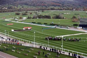 CHELTENHAM, ENGLAND - OCTOBER 23: at Cheltenham Racecourse on October 23, 2020 in Cheltenham, England. (Photo by David Davies - Pool / Getty Images)