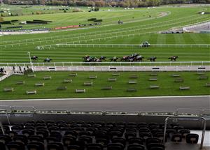 CHELTENHAM, ENGLAND - OCTOBER 23: at Cheltenham Racecourse on October 23, 2020 in Cheltenham, England. (Photo by David Davies - Pool / Getty Images)