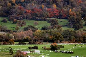 CHELTENHAM, ENGLAND - OCTOBER 23: at Cheltenham Racecourse on October 23, 2020 in Cheltenham, England. (Photo by David Davies - Pool / Getty Images)