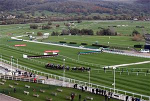 CHELTENHAM, ENGLAND - OCTOBER 23: at Cheltenham Racecourse on October 23, 2020 in Cheltenham, England. (Photo by David Davies - Pool / Getty Images)