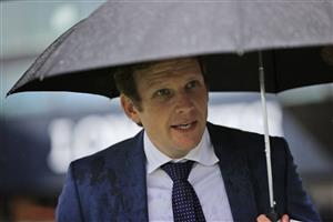 SYDNEY, AUSTRALIA - OCTOBER 24: Bjorn Baker looks on after winning race 7 the Daily Press Nivison with Positive Peace during Sydney Racing at Royal Randwick Racecourse on October 24, 2020 in Sydney, Australia. (Photo by Mark Evans/Getty Images)