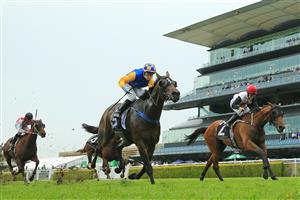 SYDNEY, AUSTRALIA - OCTOBER 24: Winona Costin on Knights Order wins race 5 the ClubsNSW City Tattersalls Club Cup during Sydney Racing at Royal Randwick Racecourse on October 24, 2020 in Sydney, Australia. (Photo by Mark Evans/Getty Images)