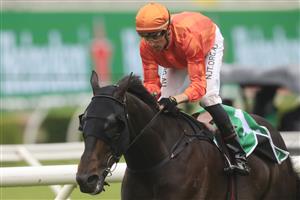 SYDNEY, AUSTRALIA - OCTOBER 24: Nash Rawiller on Cuba wins race 4 the Robrick Lodge Filante Handicap during Sydney Racing at Royal Randwick Racecourse on October 24, 2020 in Sydney, Australia. (Photo by Mark Evans/Getty Images)