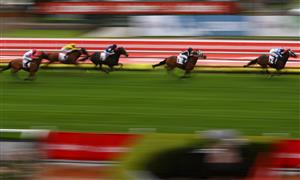 MELBOURNE, AUSTRALIA - OCTOBER 24: Michale Poy rides #2 Ancestry to win race one the Strathmore Community Bendigo Bank Handicap during race one the Melbourne Racing Cox Plate Day at Moonee Valley Racecourse on October 24, 2020 in Melbourne, Australia. (Photo by Robert Cianflone/Getty Images)
