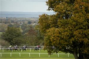 TAUNTON, ENGLAND - OCTOBER 28: Action during The Summerfield Developments Novices' Hurdle at Taunton Racecourse on October 28, 2020 in Taunton, England. Owners are allowed to attend if they have a runner at the meeting otherwise racing remains behind closed doors to the public due to the Coronavirus pandemic. (Photo by Alan Crowhurst/Getty Images)