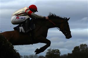WETHERBY, ENGLAND - OCTOBER 30: First Impression ridden by Brian Hughes during the Weatherbys Hamilton Wensleydale Juvenile Hurdle at Wetherby Racecourse on October 30, 2020 in Wetherby, England. (Photo by Tim Goode - Pool/Getty Images)