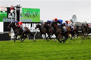 SYDNEY, AUSTRALIA - OCTOBER 31: Koby Jennings on Collette returns to scale after winning race 8 the Iron Jack Golden Eagle during Sydney Racing at Rosehill Gardens on October 31, 2020 in Sydney, Australia. (Photo by Hanna Lassen/Getty Images for the Australian Turf Club)