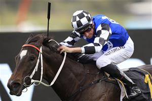 SYDNEY, AUSTRALIA - OCTOBER 31: Nash Rawiller on Enchanted Heart wins race 2 the Schweppes Handicap during Sydney Racing at Rosehill Gardens on October 31, 2020 in Sydney, Australia. (Photo by Mark Evans/Getty Images)
