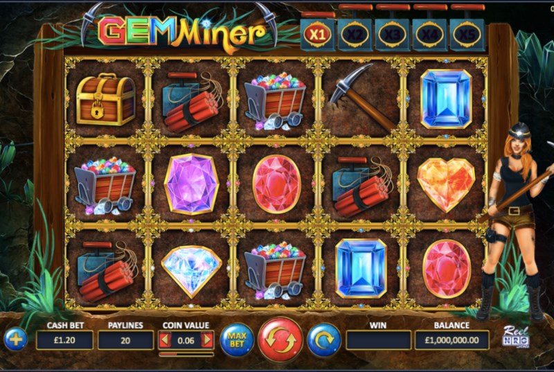 Gem Miner Slots