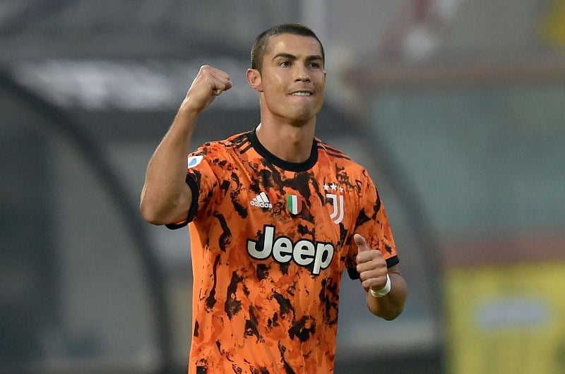 ronaldo celebrate