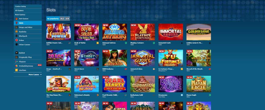 Betworld Casino Games