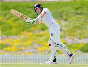 Pucovski bats during day two of the Sheffield Shield match between Victoria and Western Australia (Getty Images)