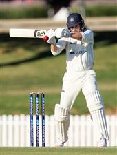 Pucovski bats during day two of the Sheffield Shield match between Victoria and Western Australia (Getty Images)