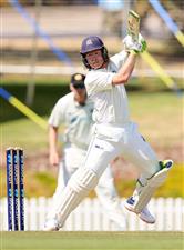 Pucovski bats during day two of the Sheffield Shield match between Victoria and Western Australia (Getty Images)