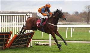 BANGOR, WALES - NOVEMBER 11: Pyramid Place ridden by Mitchell Bastyan wins The Darlands Juvenile Maiden Hurdle at Bangor-on-Dee Racecourse on November 11, 2020 in Bangor, United Kingdom. (Photo by David Davies - Pool/Getty Images)