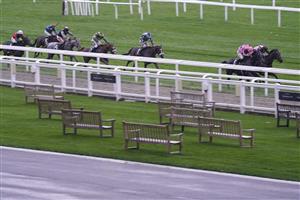 CHELTENHAM, ENGLAND - NOVEMBER 14: Sean Bowen riding Ishkhara Lady (nearest) dead heat with Harry Skelton riding Elle Est Belle (farside) for The Karndean Designflooring Mares' Standard Open NH Flat Race at Cheltenham Racecourse on November 14, 2020 in Cheltenham, England. Owners are allowed to attend if they have a runner at the meeting otherwise racing remains behind closed doors to the public due to the Coronavirus pandemic. (Photo by Alan Crowhurst/Getty Images)