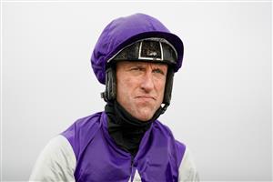 CHELTENHAM, ENGLAND - NOVEMBER 14: Robbie Power poses at Cheltenham Racecourse on November 14, 2020 in Cheltenham, England. Owners are allowed to attend if they have a runner at the meeting otherwise racing remains behind closed doors to the public due to the Coronavirus pandemic. (Photo by Alan Crowhurst/Getty Images)